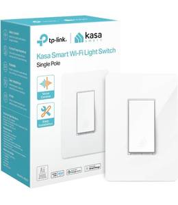 lot 69618 image: TP-Link Kasa Smart Wi-Fi Light Switch Single Pole - Retail $15
