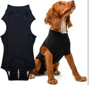 lot 69620 image: Tail Trusted Recovery Pet Suit - Large Black - Retail $35