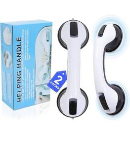 lot 69640 image: Helping Handle Suction Cup Safety Grip - 2 Pack - Retail $15