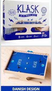 lot 69651 image: Klask Magnetic Board Game - Danish Design - Retail $45
