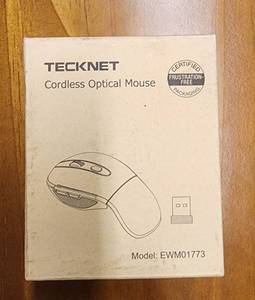 lot 69660 image: Tecknet Wireless Optical Mouse EWM01773 - Retail $14