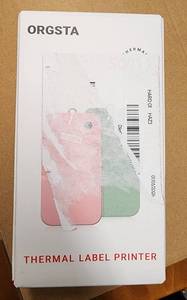 lot 69668 image: Orgsta Thermal Label Printer - Pink - Retail $35