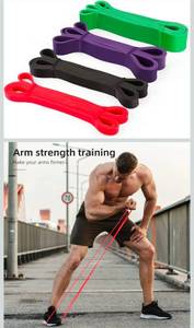 lot 69673 image: Exercise Resistance Bands Set with Carry Bag - Retail $19