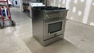 lot 3 image: Forno 30 in. Convection Oven - Retail $2,500