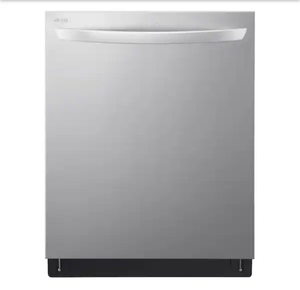lot 8 image: Lg 24 in. in PrintProof Stainless Steel Top Control Dishwasher  - Retail $1,149