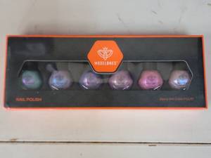 lot 3036 image: modelones Nail Polish, 6 Colors GreenPurplePink Quick Dry Mini Starter Kit, Long Lasting Art DIY Manicure Set at Home for Women Girls