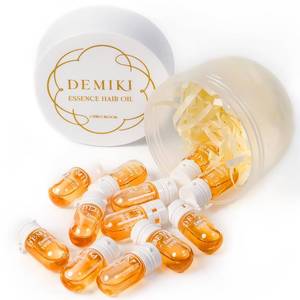 lot 6487 image: DEMIKI Hair Oil For Frizzy Hair With Coconut Oil - Hair Treatment For Dry Damaged Hair, Hair Perfume Oil For Curly Hair, Frizz Control Hair Care Products, Mini Bottles Hair Oil For Damaged Hair, 12pcs