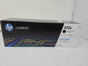 lot 31684 image: HP 410A Black LaserJet Toner Cartridge CF410A