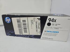 lot 31689 image: HP 94X Black Toner Cartridge CF294X