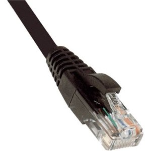 lot 31777 image: Weltron Cat5E Black Patch Cable w Boot