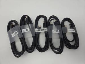 lot 31789 image: USB 3.0 Type-A Male to Male Cable Black 6ft. Lot of 5