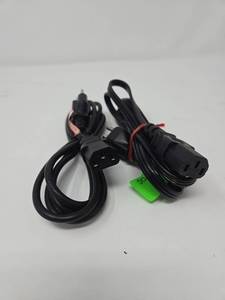 lot 31830 image: Computer Power Cable IEC C13 to C14 set of 2