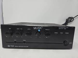 lot 31840 image: TOA BG-2060 Commercial Mixer Amplifier