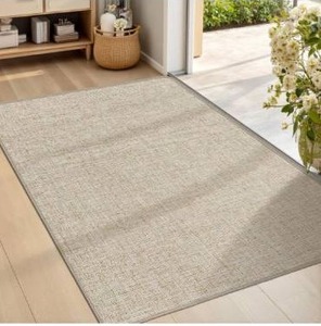 lot 4510 image: Low-Profile Door Mat Indoor Entrance, Non Slip Rubber Backing - Smaller than stock photo