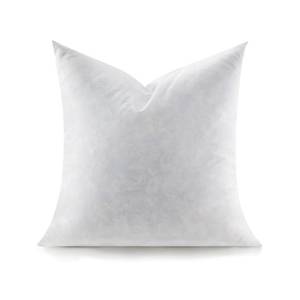 lot 4548 image: Swandream Feather Throw Pillow Insert, Soft Fluffy Square 18 x 18 Inches Decorative Pillow Insert, Feather and Down Euro Pillows for Bed, Couch and Cushion