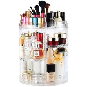 lot 4704 image: Boxalls Makeup Organizer Rotating, 8-Layer Large Capacity Cosmetics Organizer, 360 Adjustable Skincare Spinning Stand, Clear Makeup Carousel for Vanity, Countertop -Plus Size