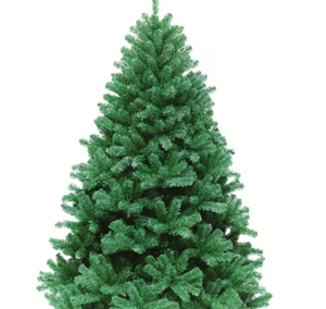 lot 4503 image: Blue Spruce Sapling Artificial Christmas WLights Tree,- Faux Spruce Christmas Tree - Seasonal Indoor Home Decor