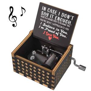 lot 4789 image: Ucuber Cant Help Falling in Love Music Box, Wedding Anniversary Romantic Gift for Wife, Women, Girlfriend, Couples, Gifts Ideas for Boyfriend, Husband Home Decor