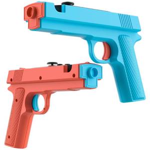 lot 4811 image: PAWDIARY Switch 2 Girps Accessories for Switch Shooting Game, 2 Pack Hand Girps for Nintendo Switch 2 Left & Right Controller Handle, Immersive Hunting Game Accessoroy kit 2025 (Blue&Red)
