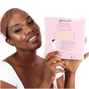 lot 4831 image: MILANO COLLECTION Ultimate Comfort GripCap, All-In-One Under Wig Cap for Women, Comfort Anti Slip Wig Band With Adjustable Closure, Nude, 1 Pack