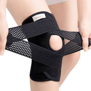 lot 4871 image: Galvaran Knee Brace with Side Stabilizers for Meniscal Tear Knee Pain ACL MCL Arthritis Injuries Recovery, Breathable Adjustable Knee Support for Men and Women (X-Large, Black)