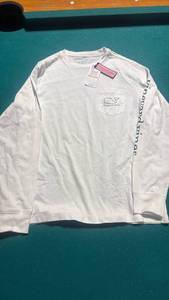 Vineyard Vines White Whale Logo Long Sleeve T-Shirt - Retail: $32
