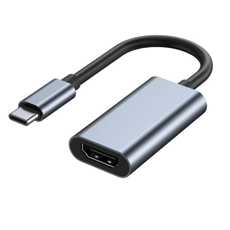 lot 29633 image: USB C to HDMI Adapter for Monitor, 4K HDMI to USB C Laptop Docking Stations for MacBook pro, USB Type C to HDMI Cable for iPad air, Thunderbolt 3 Video Dongle Converter for Chromebook XPS TV ect