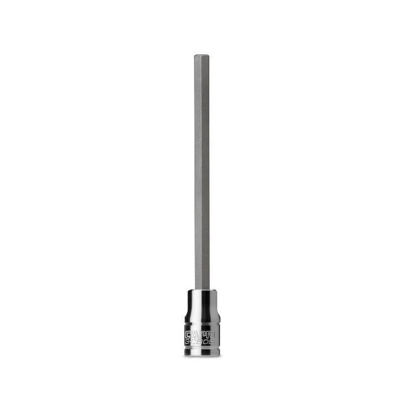 lot 29709 image: Capri Tools - 3-0606 Long 5 mm Hex Bit Socket, 14-Inch Drive, Metric
