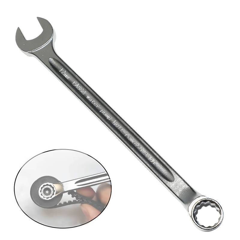 lot 29711 image: DPTOOL EA888 Water Coolant Pump Belt Drive Pulley Special Wrench Removal Tool Compatible with VW Audi Porsche 1.8T Replacement for T10360 12mm