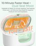 Momcozy New Baby Wipe Warmer, 100pcs Larger Capacity Wipe Dispenser, 10-Min Fast Heating with 4 Temperature Modes, Innovative Spring Design, Silicone & Top Seals,Quick Even Heating, 3-Level Nightlight - Retail: $50
