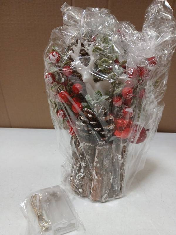 lot 22843 image: Artificial Tabletop Christmas Tree