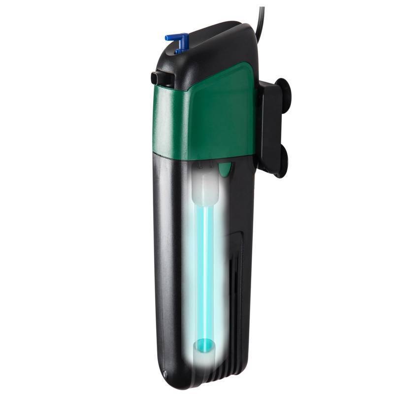 lot 55401 image: COODIA Internal Green Water Killer Aquarium Filter Tank U-V Pump