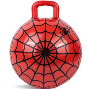 lot 30254 image: CZBRO Spider Hopper Ball, 15-Inch Bouncy Balls for Kids, Games & Parties, Inflatable Jumping Toys for Boy Toys & Girls Toys - Retail $17