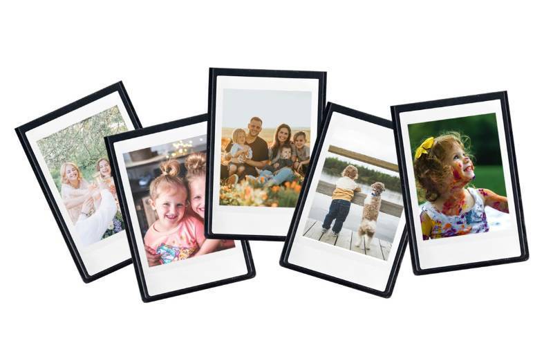 lot 29863 image: OrgaNeat 2x3 Magnetic Photo Frame Refrigerator for Fujifilm Instax Mini Instant Film, Magnet Picture Frames for Fridge Small Picture Holder for 8.6cm5.4cm Picture -15 Pack - Retail $10