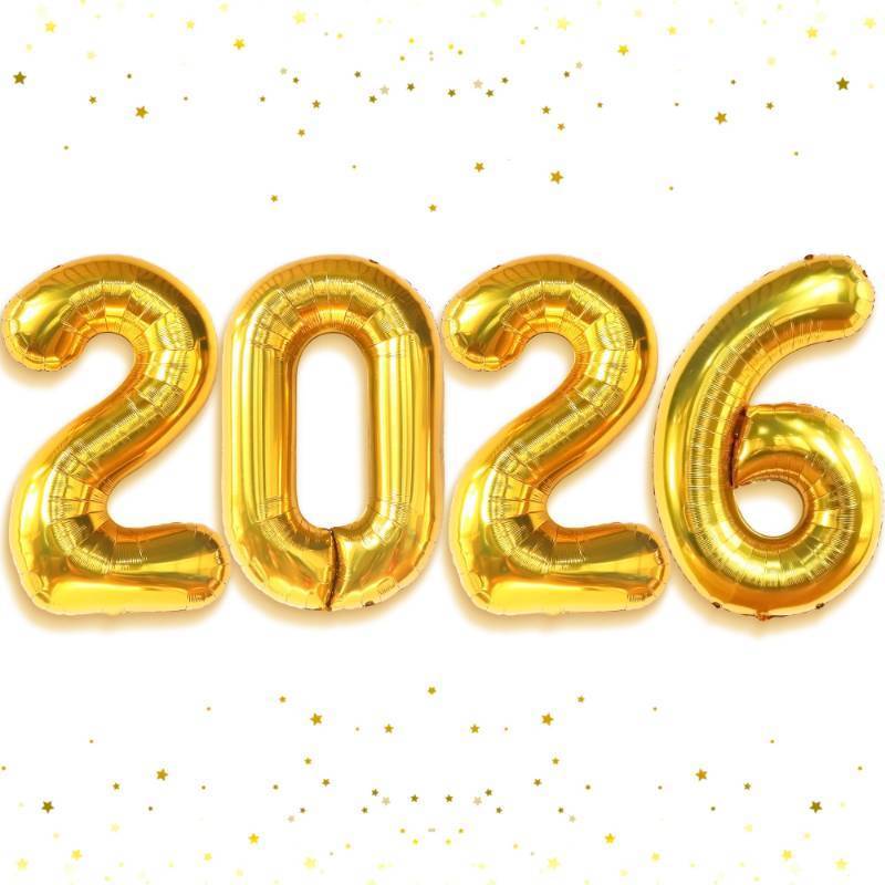 lot 39902 image: Katchon, Giant Gold 2026 Balloons - 42Inch  New Year Balloons  2026 Balloon Numbers  Gold Balloon for New Years Decorations 2026  NYE Decorations  New Years Eve Party Supplies 2026 - Retail $15