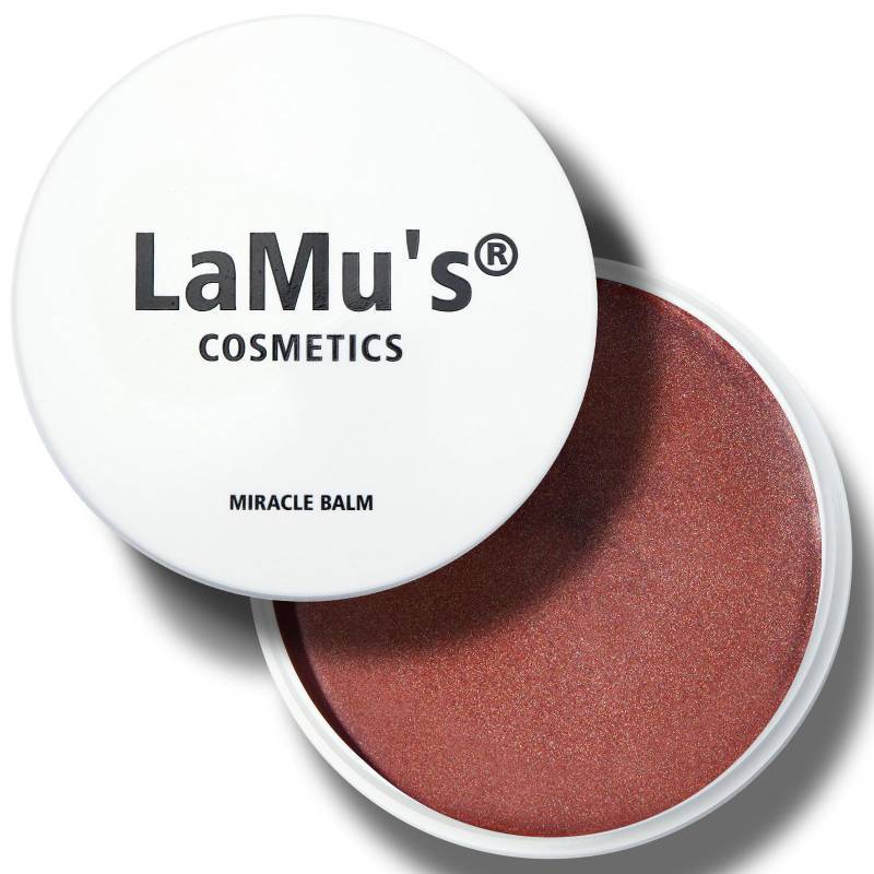 lot 39823 image: Lamus Cosmetics Moisturizing Miracle Balm, Multi Glow Balm, Face Blush Cream Blush for Cheeks,Radiant Finish, Hydrating,Natural Glow 50g 1.75 Oz (BRIGHT BRONZE) - Retail $17