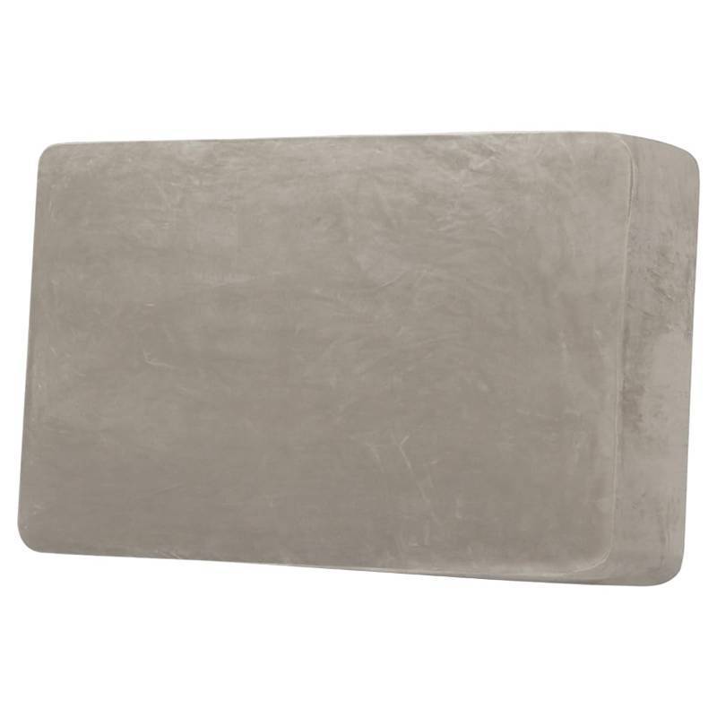 lot 48698 image: H.VERSAILTEX Velvet Stretch Individual Couch Cushion Cover Plush Slipcover for Loveseat Sofa Furniture Protector Seat Cover (1 Piece Loveseat Cushion Cover, Oatmeal) - Retail $27