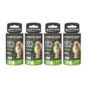 lot 30303 image: Evercare Pack of 4 Pet Extreme Stick Plus Lint Roller Refill Rolls - Retail $14