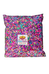 lot 30318 image: Fiesta Confetti.Value Mexican Colorful paper Confetti. Medium Bag .44lb200gr. - Retail $11