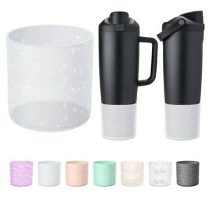 lot 30321 image: BKBY Silicone Higher Boot Compatible with Owala 30oz & 40oz FreeSip Sway Bottles & Tumblers, Large Protection Anti-Slip Bottom Cover Sleeve for Freesip Sway Tumbler and Bottle - Retail $8