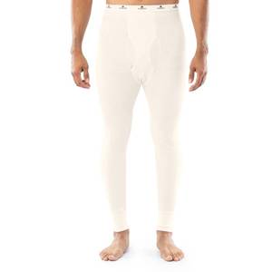 lot 40281 image: Indera Mens Traditional Waffle Thermal Long Johns Underwear, Natural, 3X Tall - Retail $10