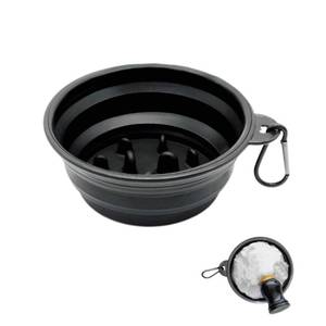 lot 40289 image: Foldable Shaving Bowl with Carabiner, Silicone Shave Mug for Men, Quick Lather Shaving Cream Bowl, Portable Travel Shaving Soap Bowl, Non-Slip Base, Lightweight Collapsible Design - Retail $4