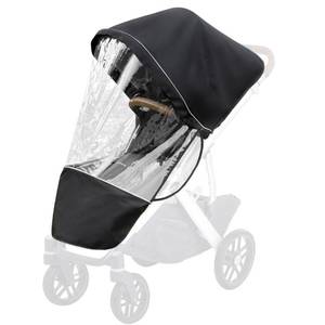 lot 49113 image: Performance Rain Shield, Rain Cover Fits for UPPAbaby VistaVista V2Vista V3CruzCruz V2 Stroller, Protect from WindRainSnowDust, Air Vent Hole, Window with Zipper, Stroller Accessories - Retail $23