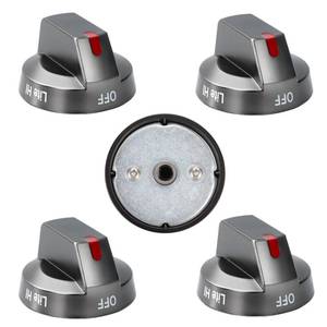 lot 49137 image: Upgraded DG94-04167B Gas Stove Knobs for Samsung StovesOvens(5pcs), DG94-04167B DG94-03950E for Samsung Gas Stove Knobs, Fit for NX60A6511SGAA NX60A6711SGAA NX60A6751SGAA, Black - Retail $32