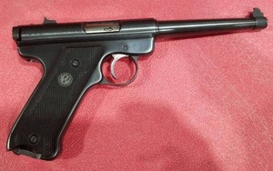 lot 3761 image: Ruger Mark II Target .22 LR Pistol with Case