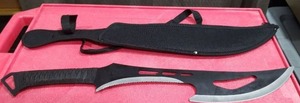 lot 3781 image: Hero Edge K-1020-39 Tactical Sword with Sheath