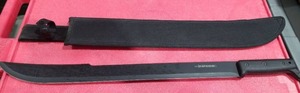 lot 3783 image: Defender Machete with Nylon Sheath