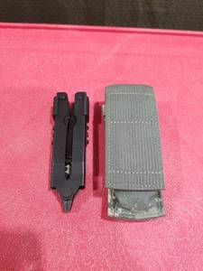 lot 3804 image: Gerber Multi-Tool with Digital Camo Pouch