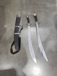 lot 3844 image: Military Style Sword with Scabbard