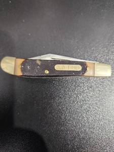 lot 3857 image: Schrade Old Timer 72OT Pocket Knife 2015 Limited Edition